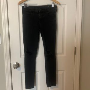 American eagle next level stretch destructed jegging.